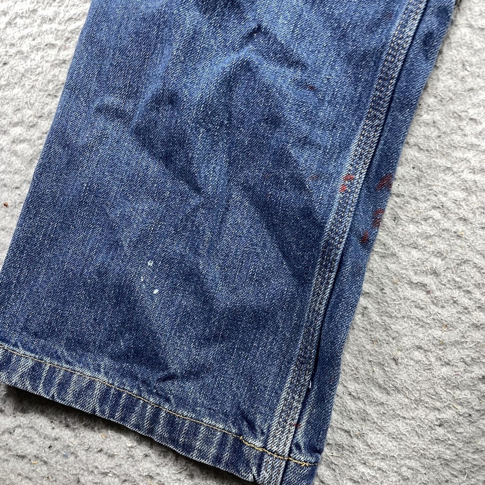 Carhartt Multipocket Denim Carpenter Cargo Jeans Mens 32x32 EB229 Utility VTG - Picture 12 of 13